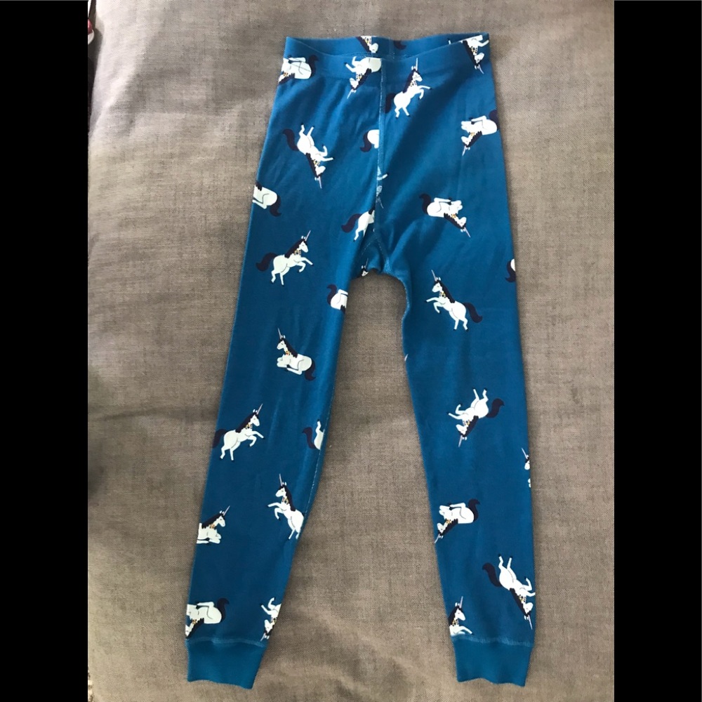 Hanna andersson boy blue pajama pants size 120 6-7